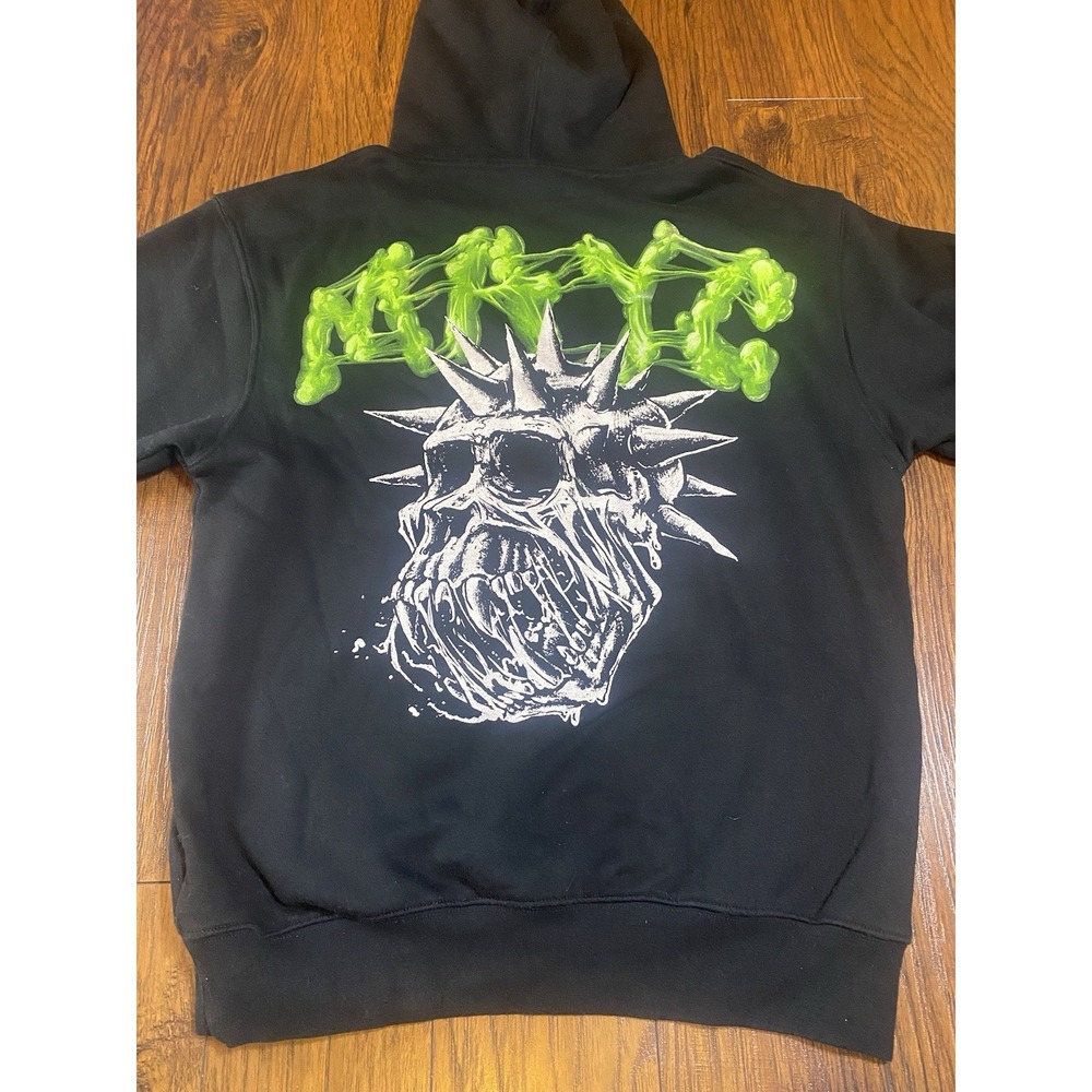 Mutant Ape Yacht Club Slime Hoodie Med Bored Ape MAYC BAYC Black Skull Yuga Labs
